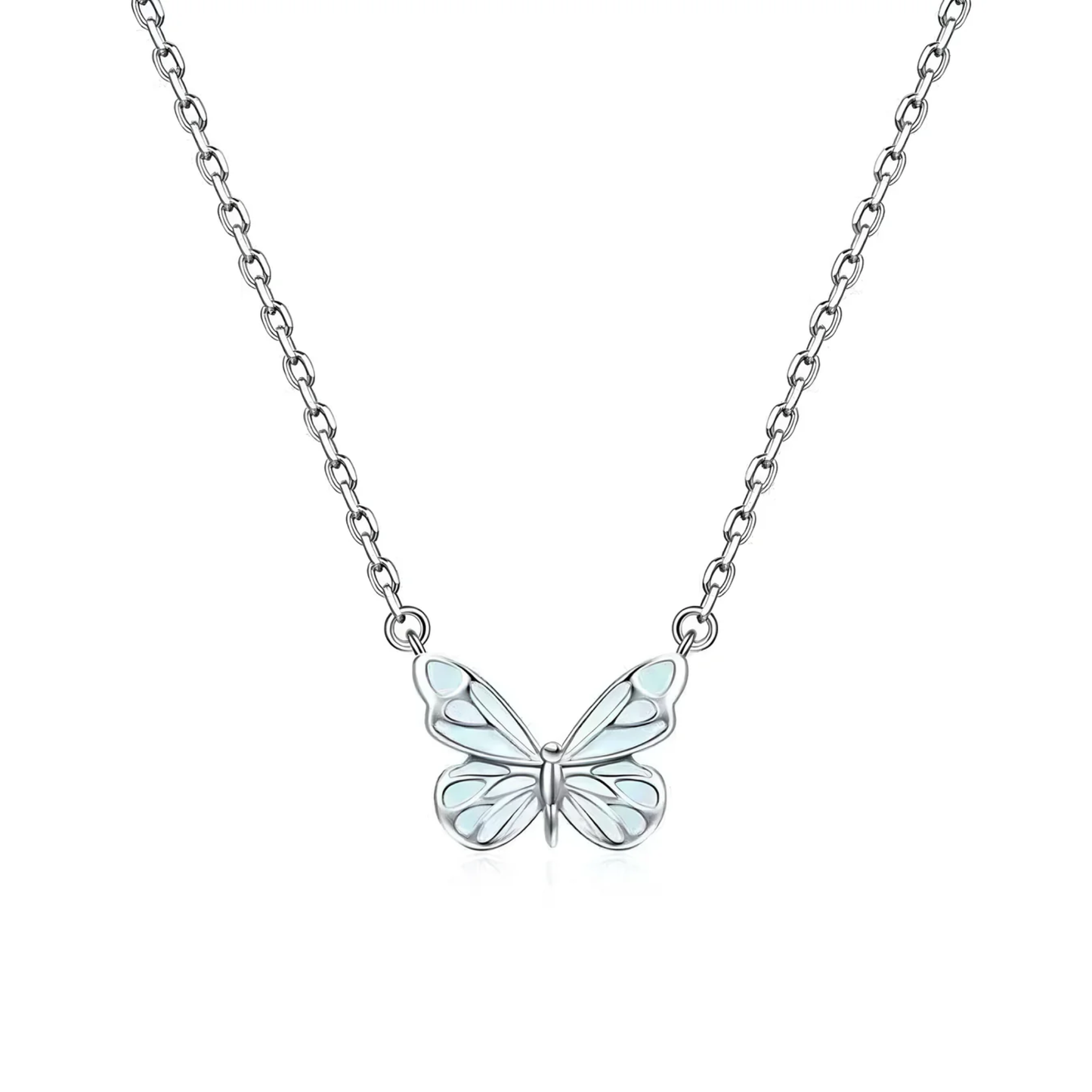 FREE Illuminated Butterfly Necklace (925 Sterling Silver)